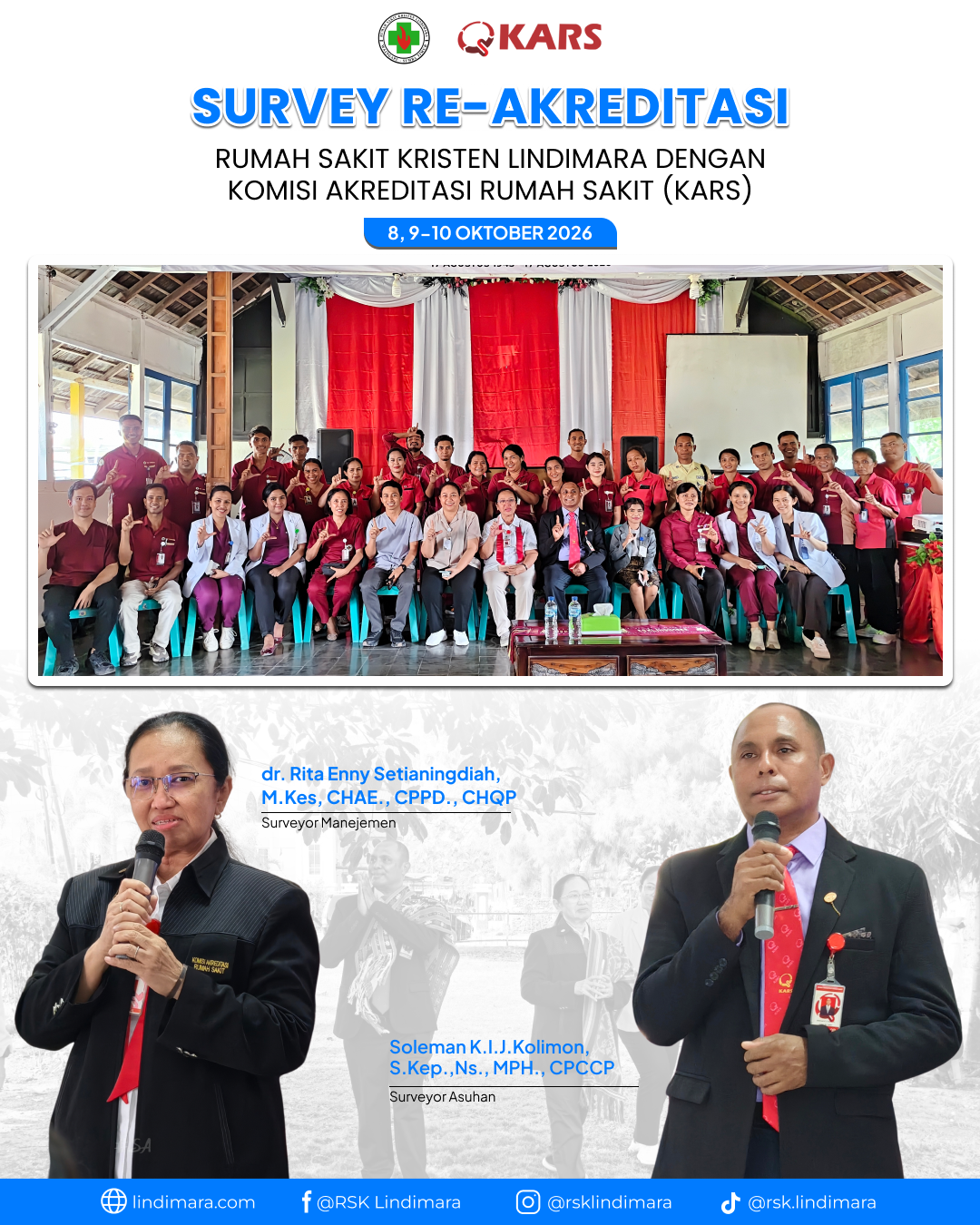 Re-Akreditasi RSK Lindimara 2026